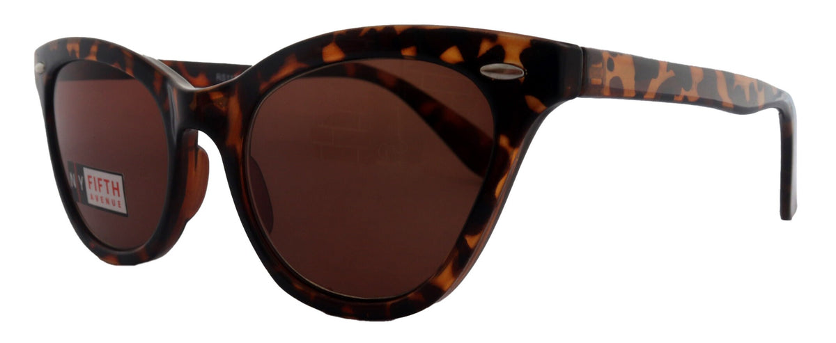 Gatsby, High-End Sun Readers for Women Non-Bifocal Readers Sunglasses (Brown Tortoiseshell) NY Fifth Avenue by NY Fifth Avenue