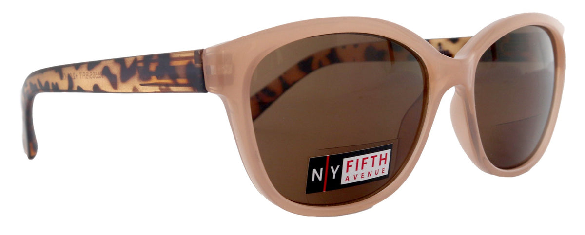 Savannah, High-End Line Bifocal (Clear On Top) Sun Readers for Women OR Non-Bifocal Readers Sunglasses (BrownTortoiseshell ) NY Fifth Avenue by NY Fifth Avenue