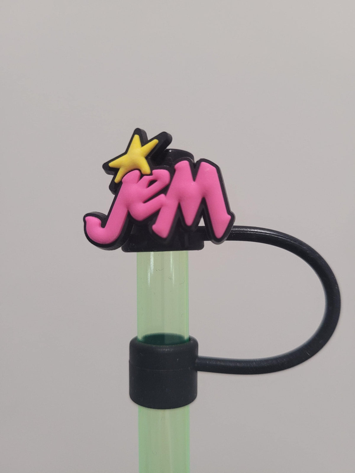 Jem 10mm silicone straw topper by THE SALTY CHIC