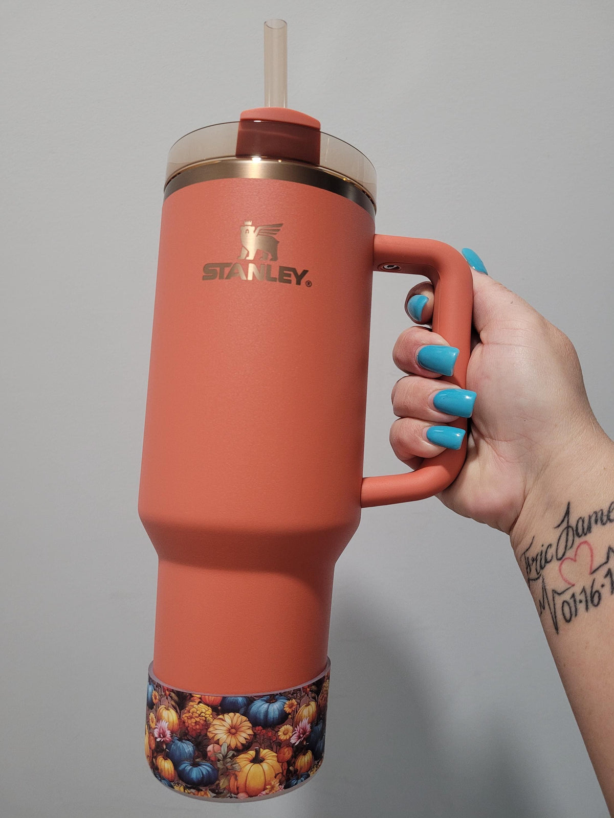 AtThePumpkinPatch Silicone Boot Bumper Sleeve for Tumblers by THE SALTY CHIC
