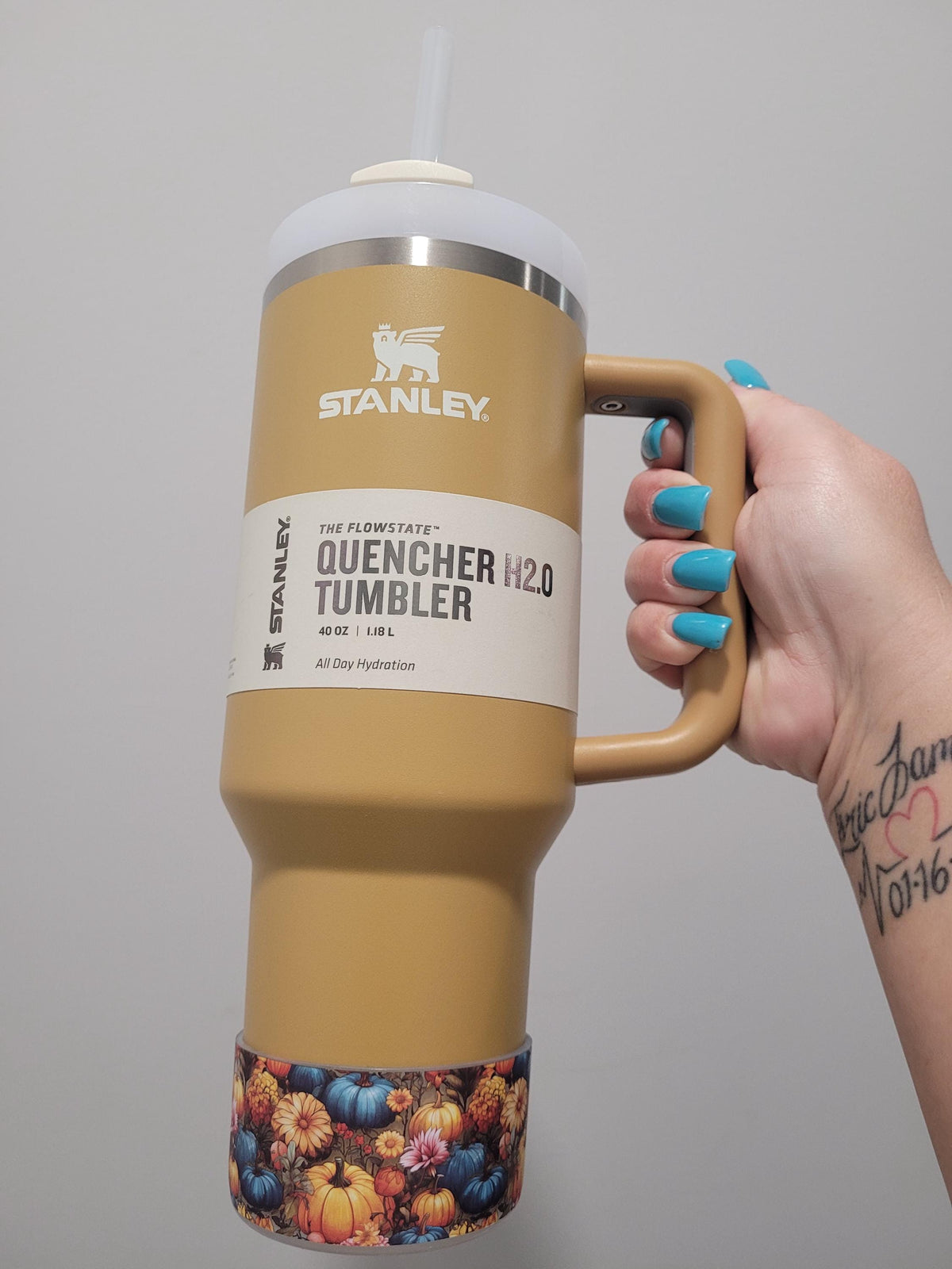 AtThePumpkinPatch Silicone Boot Bumper Sleeve for Tumblers by THE SALTY CHIC