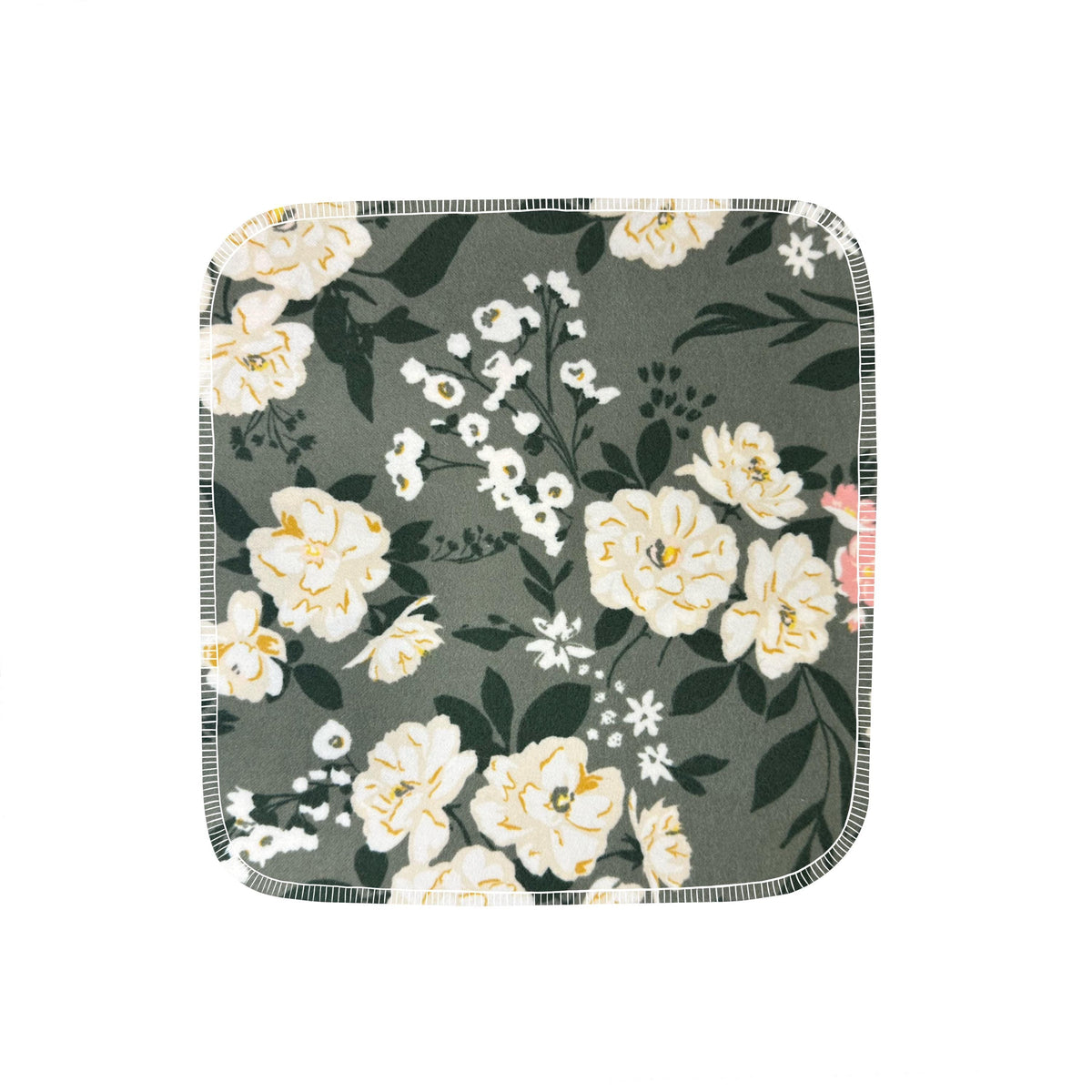 Reusable flannel paper towels in Garden Sonnet