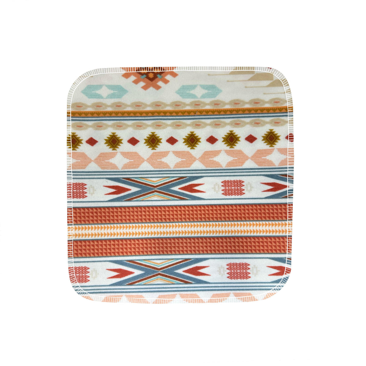 Reusable flannel paper towels in Woven Essence