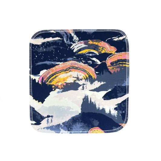 Reusable flannel paper towels in Paint Swatch