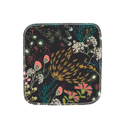 Reusable flannel paper towels in Meadow Umbra