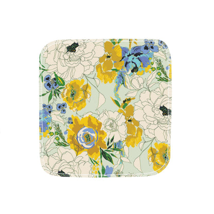 Reusable flannel paper towels in Charlotte's Garden Mist