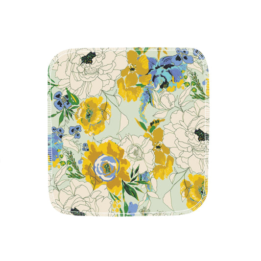 Reusable flannel paper towels in Charlotte's Garden Mist