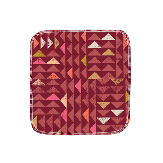 Reusable flannel paper towels in Trojkat One