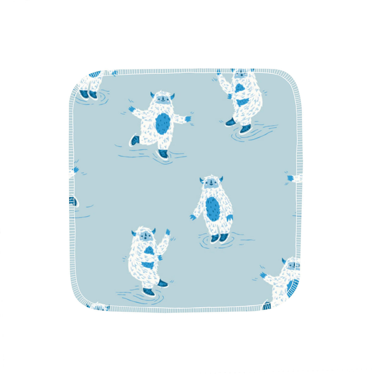 Reusable flannel paper towels in Yappi Yeti
