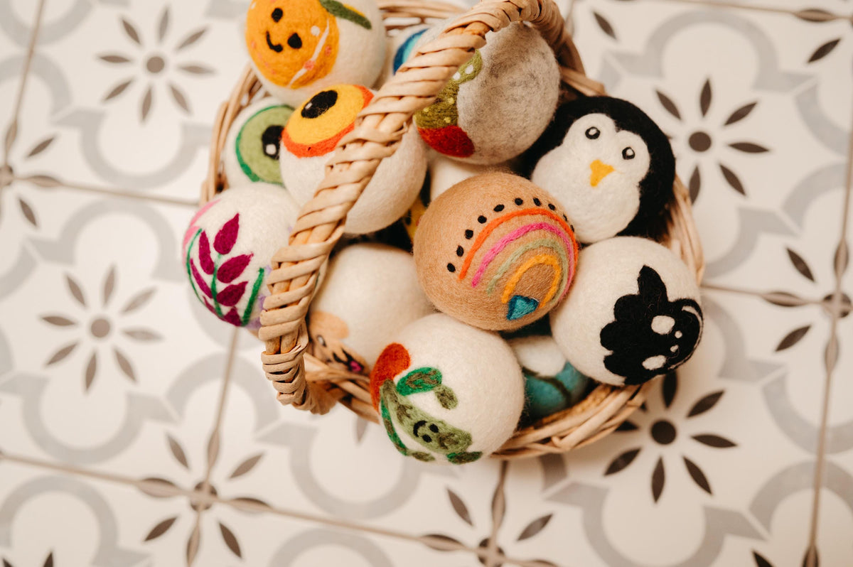 Wool dryer balls, Blueberry Buddy – view 4