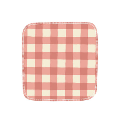 Reusable flannel paper towels in Picnic Dreams