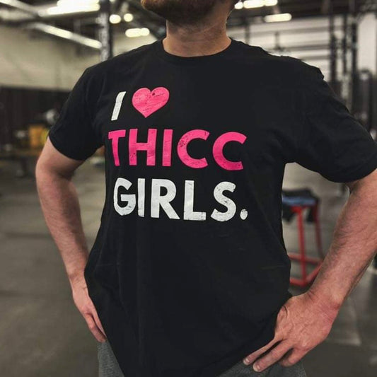 I ❤️ THICC GIRLS - Tee by Tango Charlie Apparel