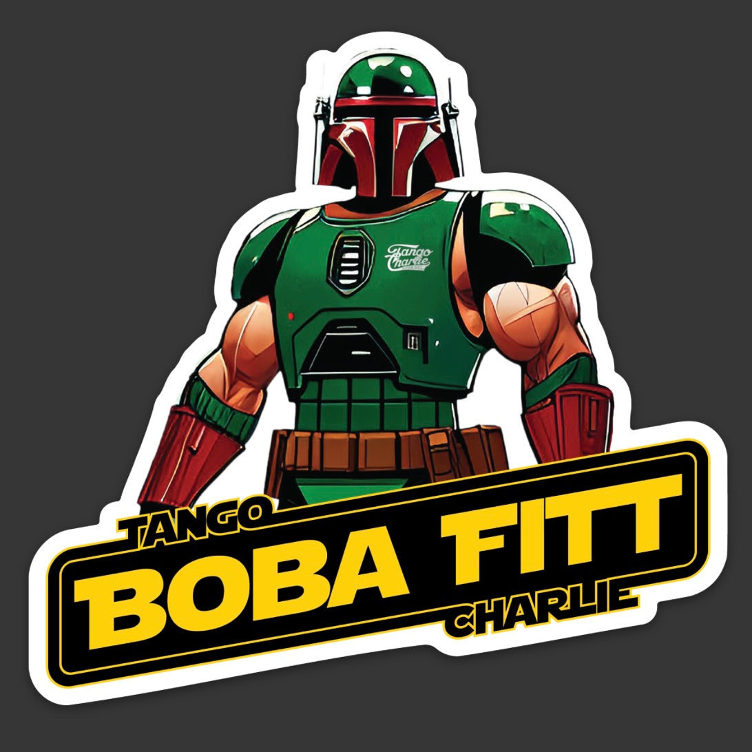 Boba FITT - Sticker by Tango Charlie Apparel