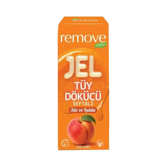 Remove Care Peach Hair Removal Gel for Smooth Skin 100 ml by Beauty Care Bag
