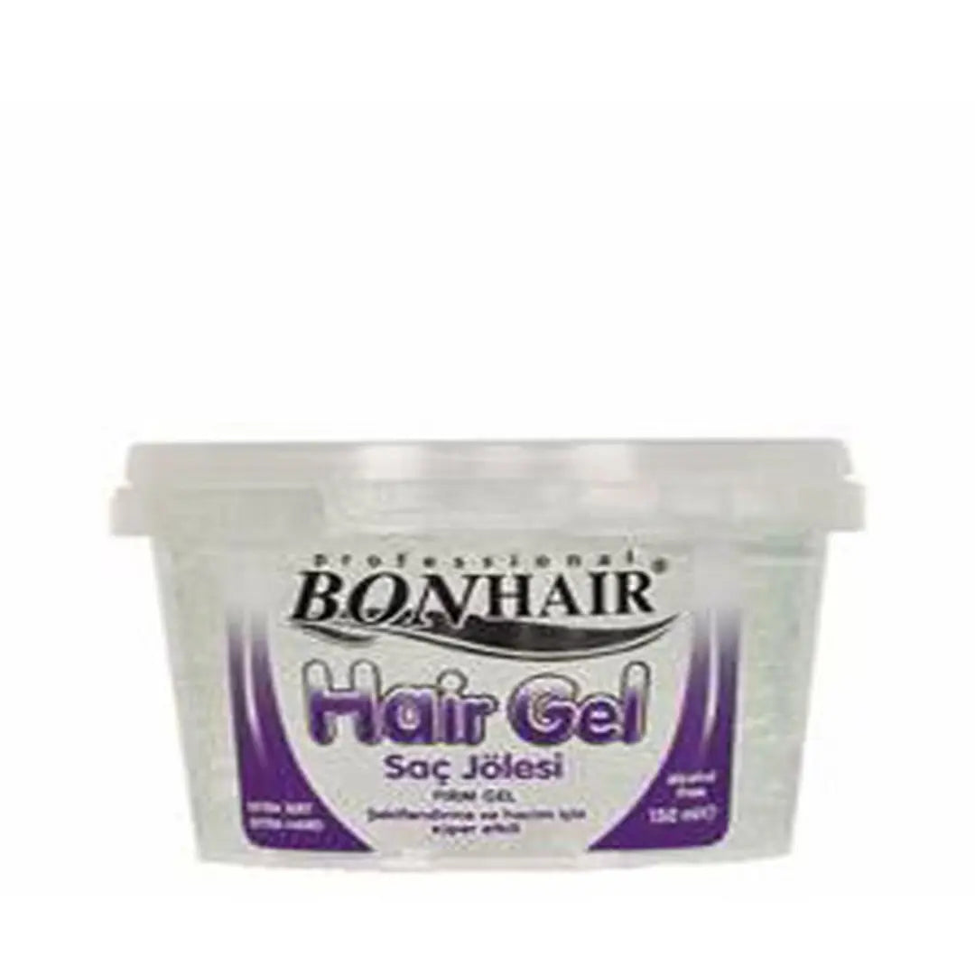 Bonhair Extra Strong Hold Hair Gel for Long-Lasting Style 140ml by Beauty Care Bag
