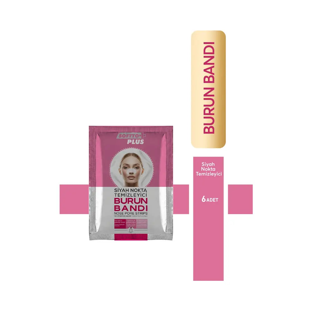 Softto Plus Blackhead Cleansing Nose Strips for Women by Beauty Care Bag