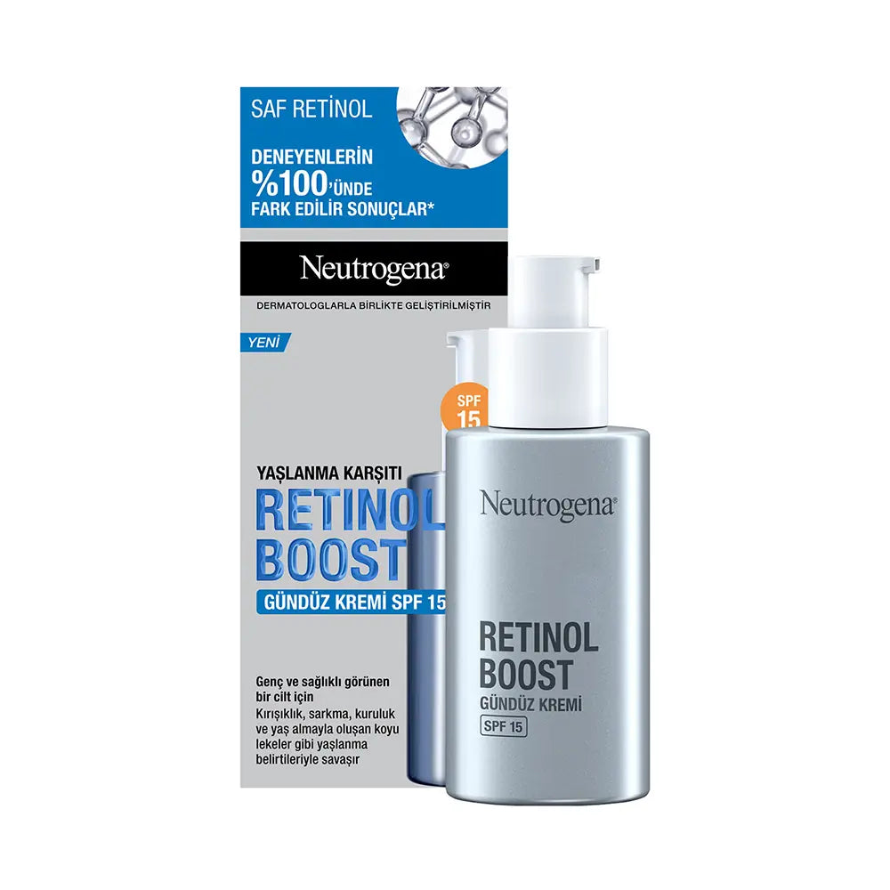 Neutrogena Retinol Boost SPF Day Cream for Aging Signs 50ml by Beauty Care Bag