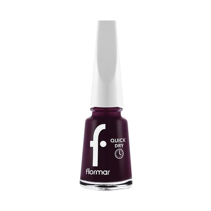 Flormar Quick Dry Nail Enamel QD08 Fast-Drying Polish by Beauty Care Bag