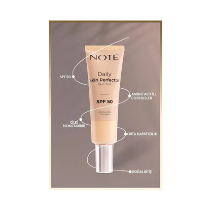 Note Daily Skin Perfector Skin Tint 140 - 30 ml by Beauty Care Bag