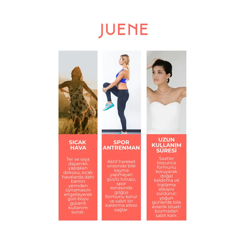 Juene Breast Lift Tape for Instant Support and Lift by Beauty Care Bag