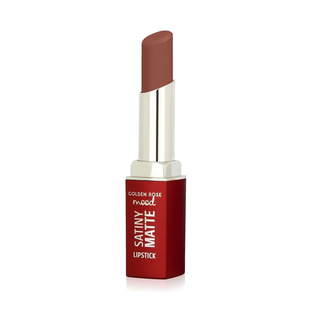 Golden Rose Mood Satiny Matte Lipstick 02 Velvet Taupe by Beauty Care Bag