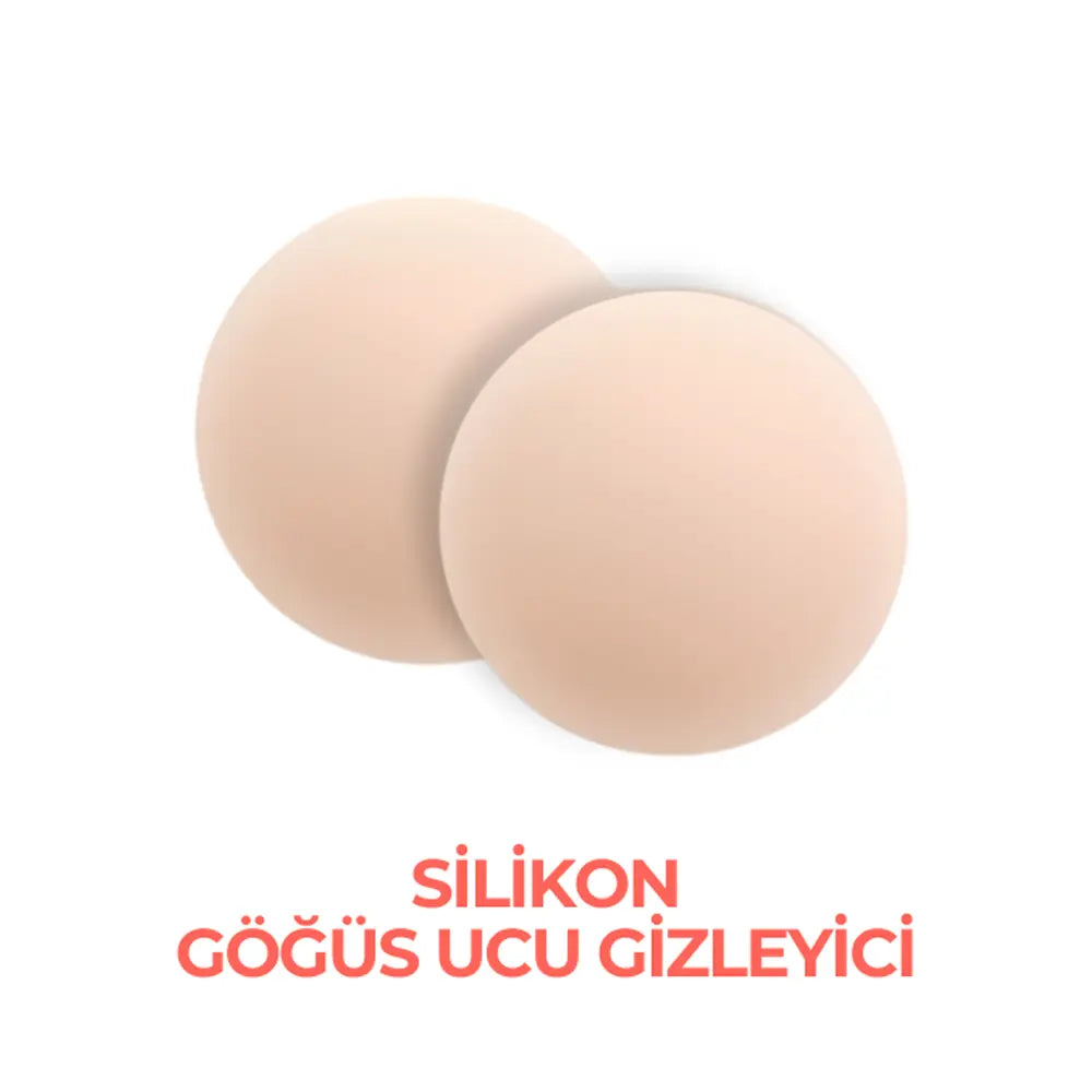 Juene Adhesive Silicone Nipple Covers for Smooth Coverage by Beauty Care Bag
