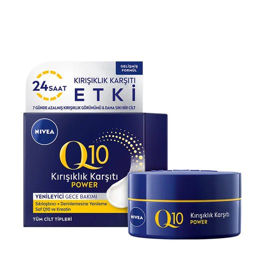 Nivea Q10 Power Firming Night Cream for Smooth Skin 50ml by Beauty Care Bag