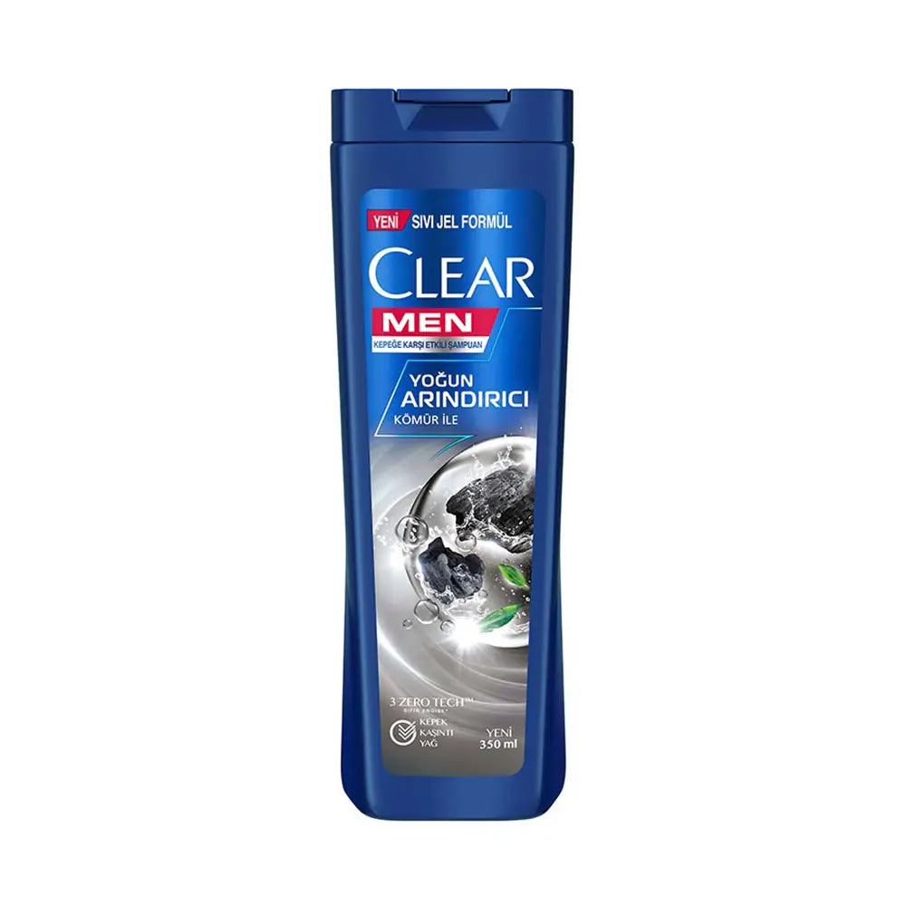 Clear Men Deep Purifying Anti-Dandruff Shampoo 350ml by Beauty Care Bag