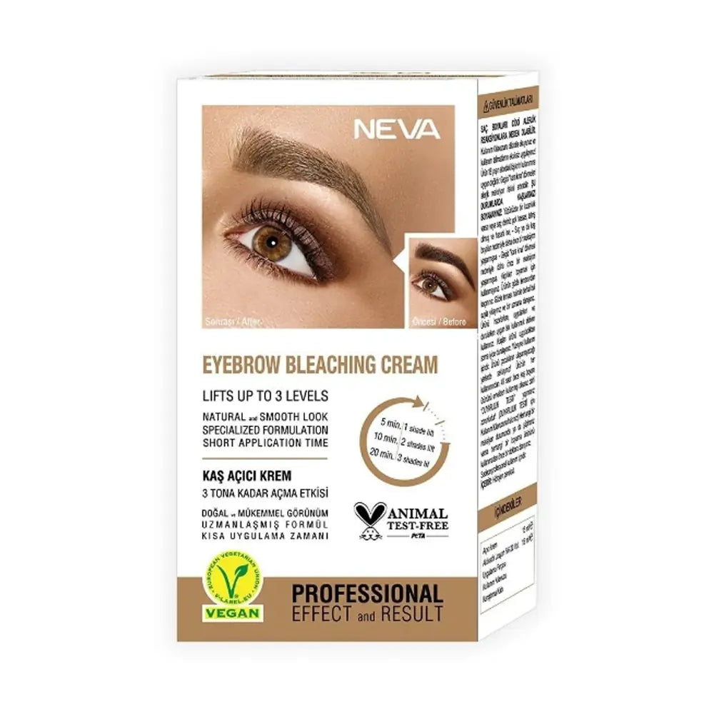 Neva Eyebrow Lightening Cream for Gentle Bleaching 15 ml by Beauty Care Bag
