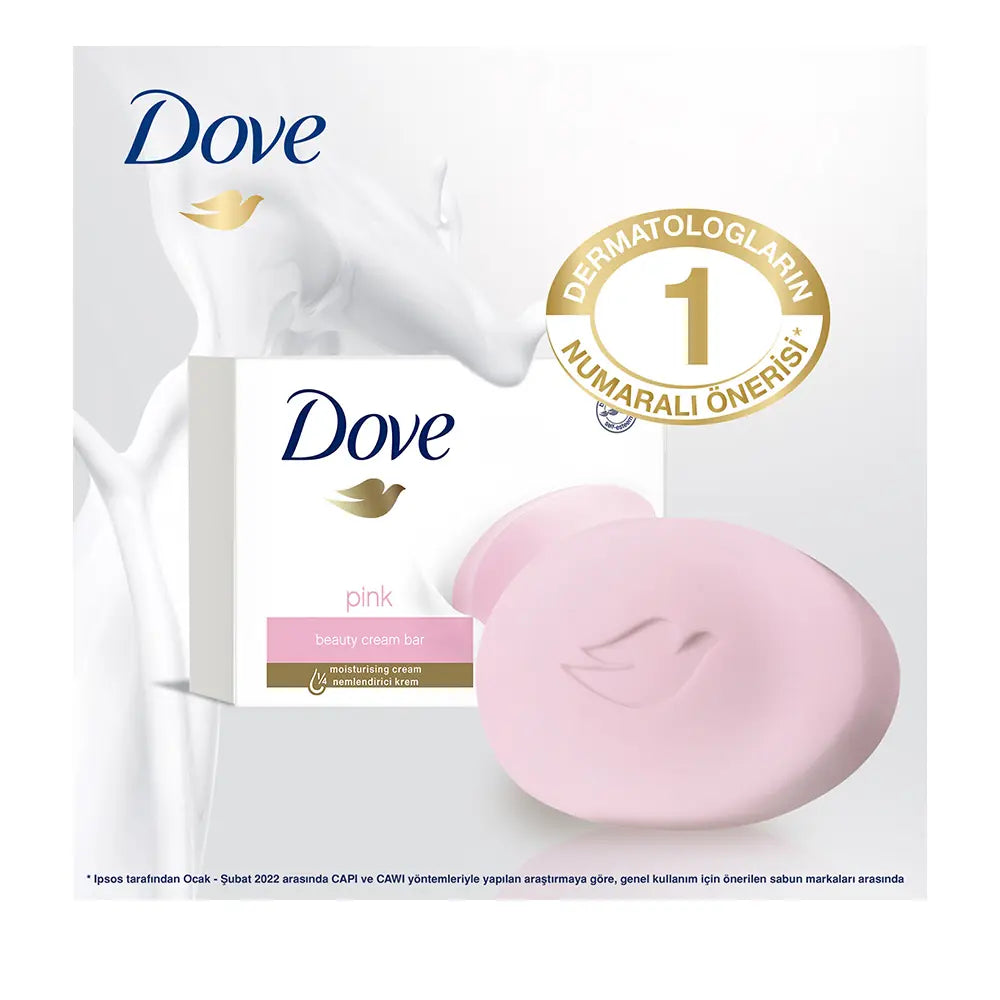 Dove Cream Bar Beauty Pink Moisturizing Soap 90g by Beauty Care Bag