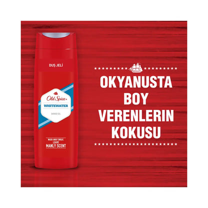 Old Spice White Water Shower Gel & Shampoo 400 ml by Beauty Care Bag