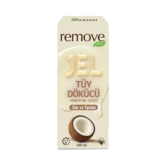 Remove Coconut Hair Removal Gel for Smooth Skin 100 ml by Beauty Care Bag