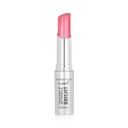 Golden Rose Mood Sparkle Bright Lipstick 153 Pink Glitz by Beauty Care Bag