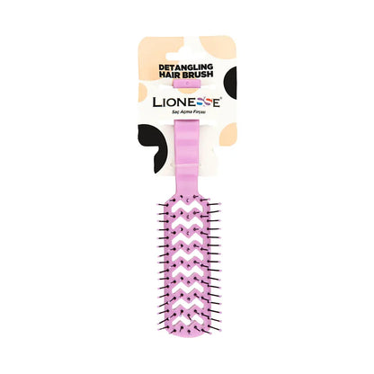 Lionesse Detangling Hair Brush 8832 for Smooth Styling by Beauty Care Bag