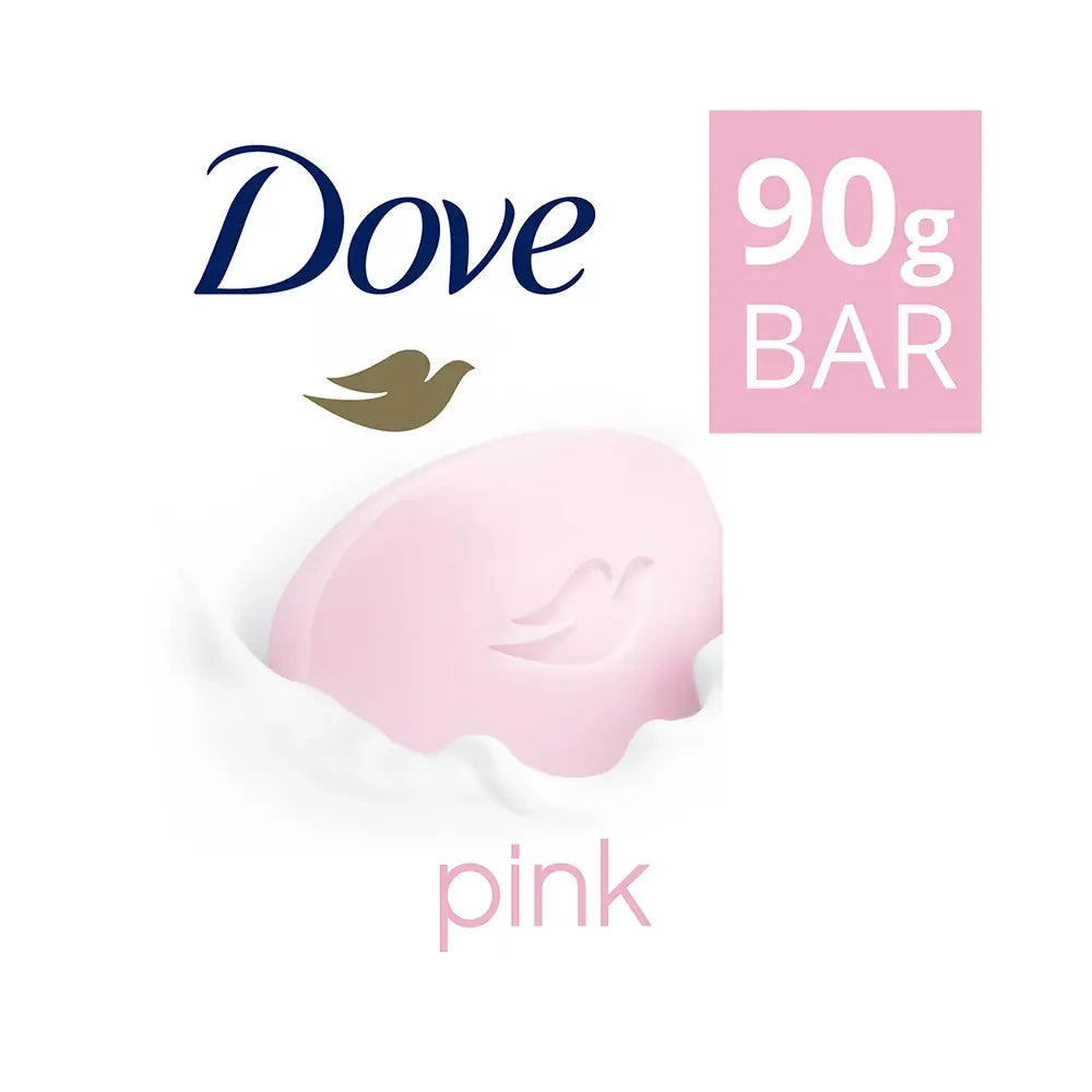 Dove Cream Bar Beauty Pink Moisturizing Soap 90g by Beauty Care Bag