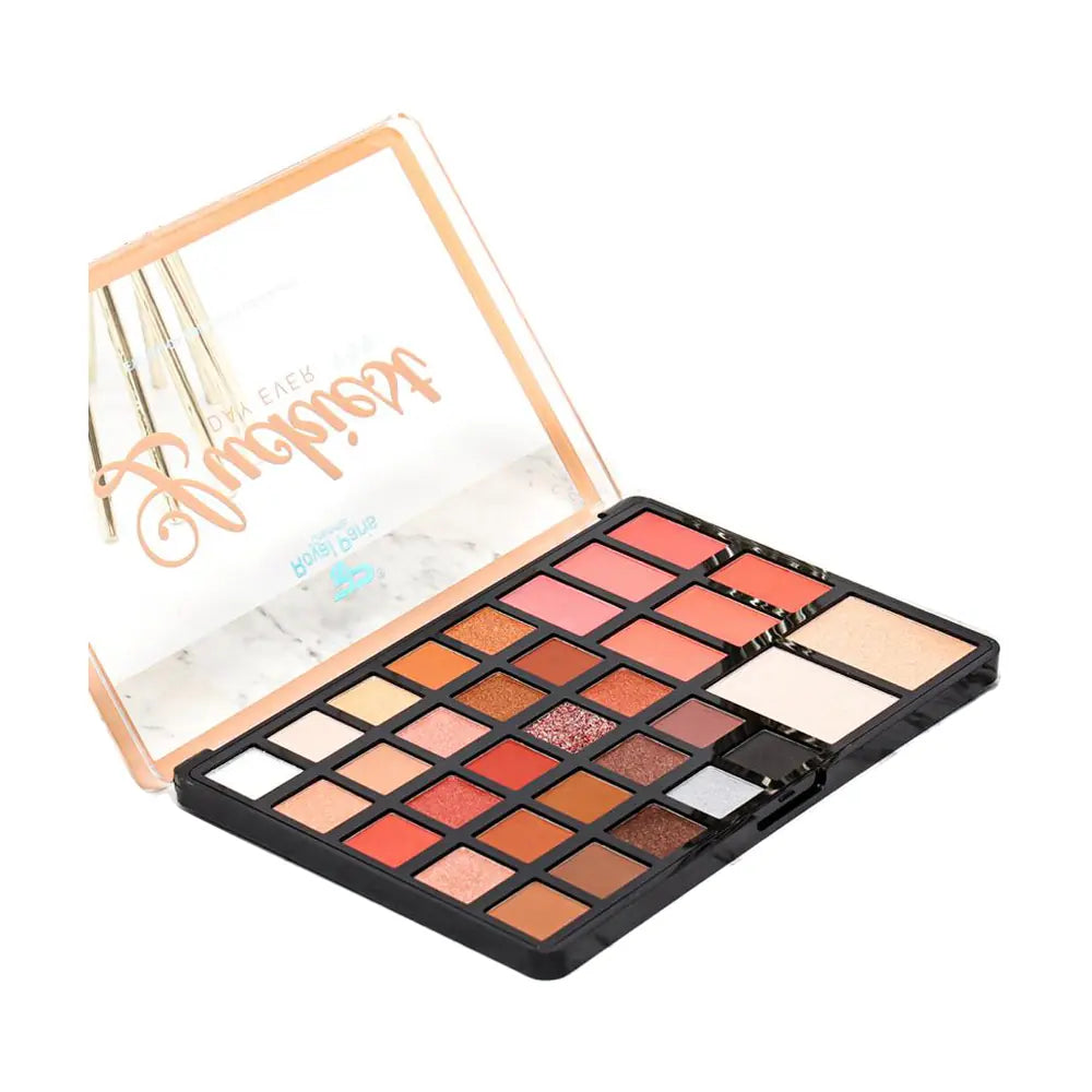 Royal Paris Luckiest 32-Color Eyeshadow Palette for Versatile Looks by Beauty Care Bag