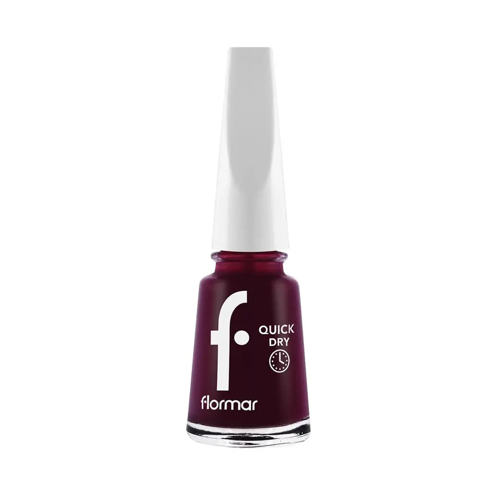 Flormar Quick Dry Nail Enamel QD21 Fast-Drying Polish 11ml by Beauty Care Bag