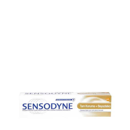 Sensodyne Complete Protection + Whitening Toothpaste 50ml by Beauty Care Bag