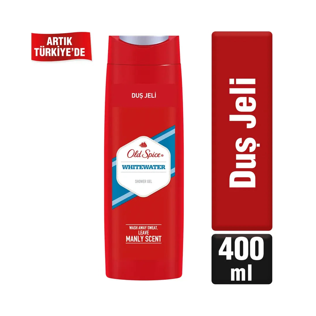 Old Spice White Water Shower Gel & Shampoo 400 ml by Beauty Care Bag