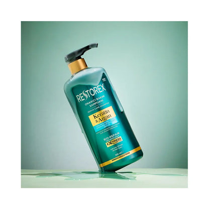 Restorex Keratin & Argan Shampoo for Damaged Hair 900ml by Beauty Care Bag