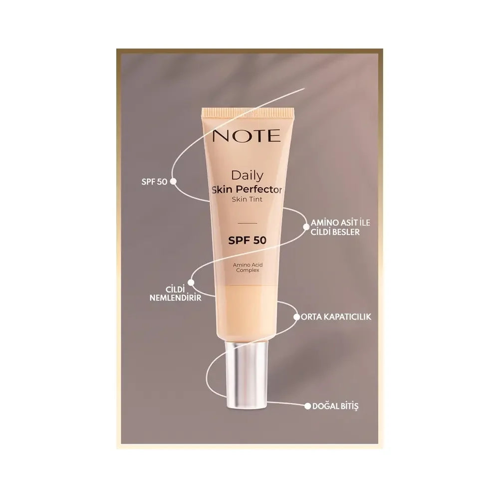 Note Daily Skin Perfector Skin Tint 140 - 30 ml by Beauty Care Bag