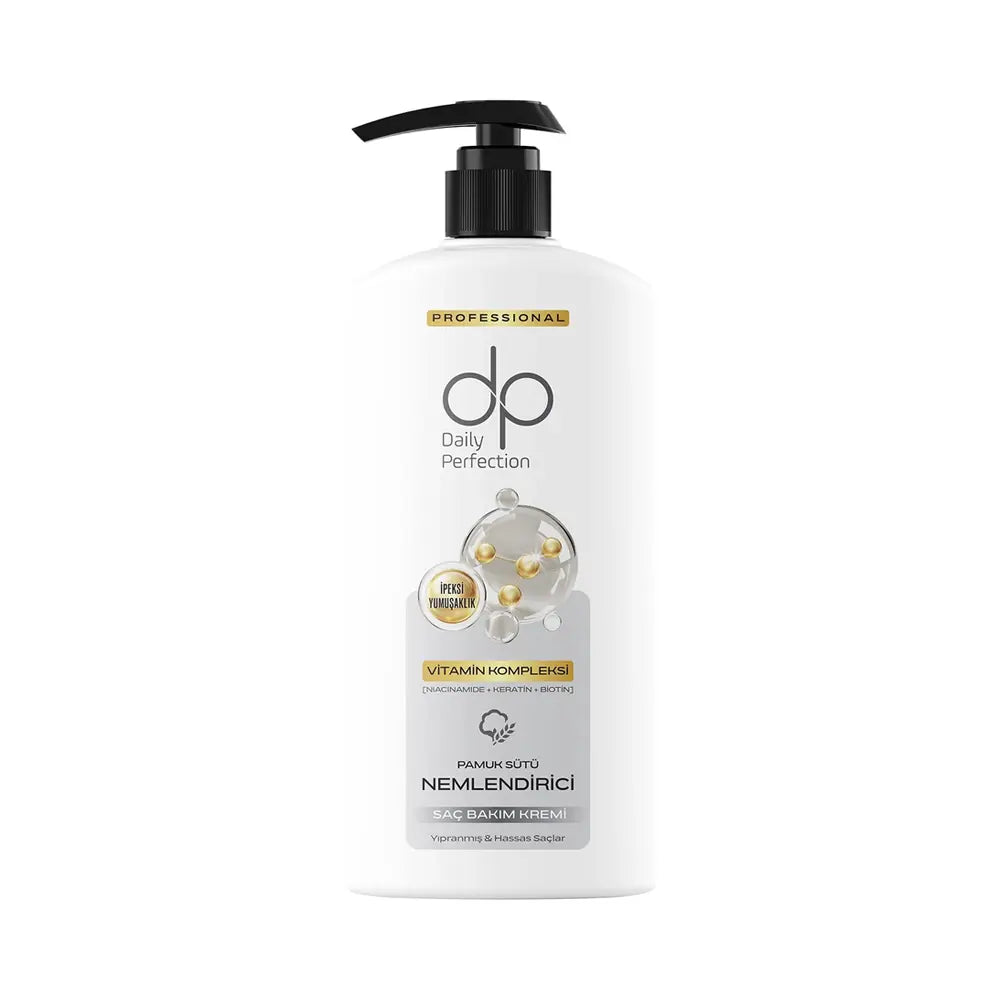 DP Daily Perfection Cotton Milk Conditioner for Soft Hair 400ml by Beauty Care Bag