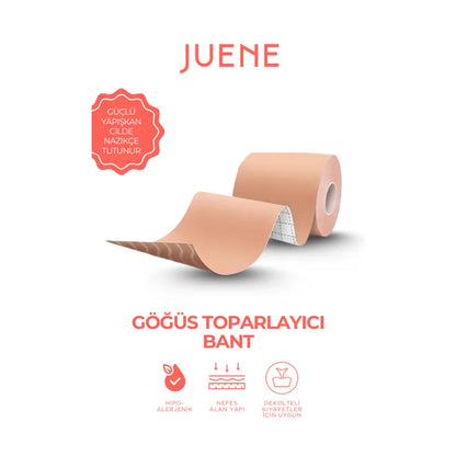 Juene Breast Lift Tape for Instant Support and Lift by Beauty Care Bag