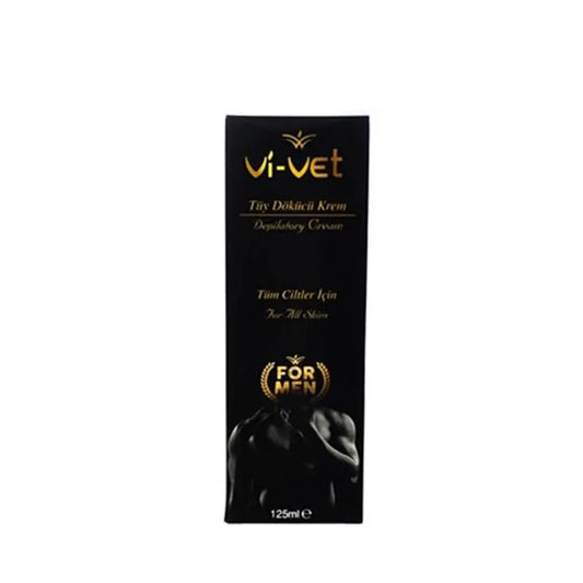 Vivet Men's Hair Removal Cream for Smooth Skin 125ml by Beauty Care Bag