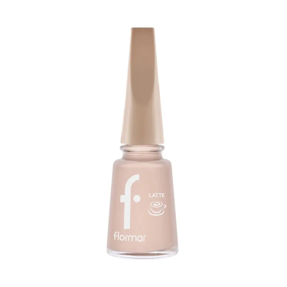 Flormar Bare Macchiato Glossy Nail Polish 002 Latte by Beauty Care Bag