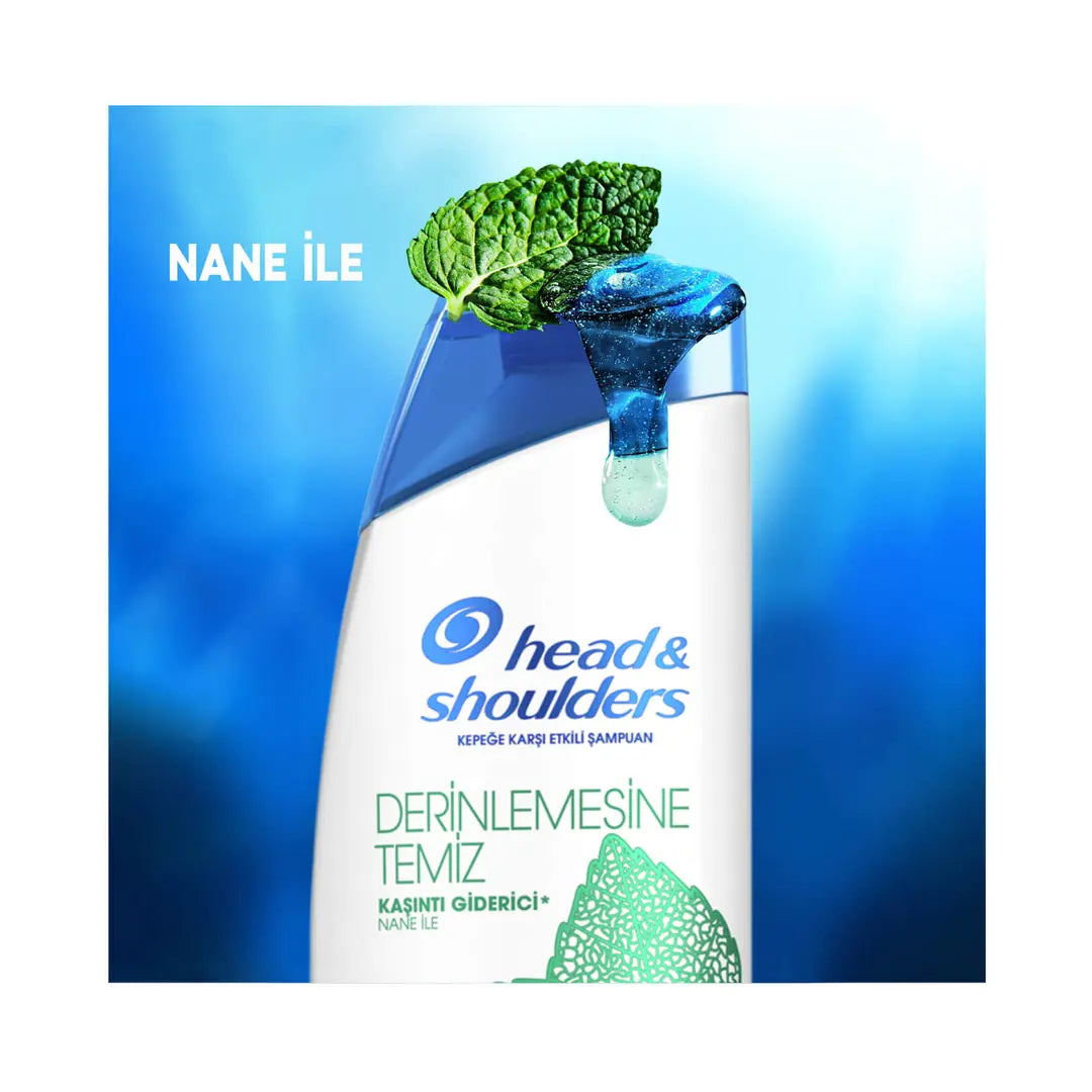 Head & Shoulders Deep Clean Itch Relief Shampoo 300ml by Beauty Care Bag