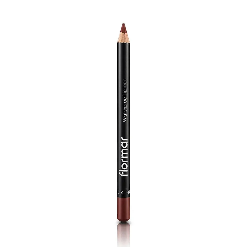 Flormar Waterproof Lip Pencil 211 Classical Brown by Beauty Care Bag