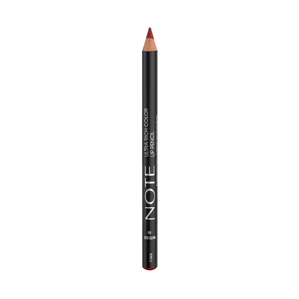 Note Ultra Rich Color Lip Pencil 06 for Defined Lips by Beauty Care Bag