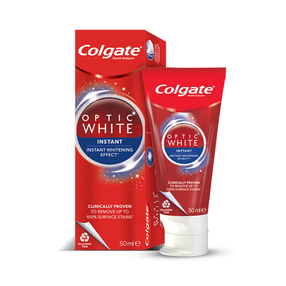 Colgate Optic White Instant Whitening Toothpaste 75ml by Beauty Care Bag