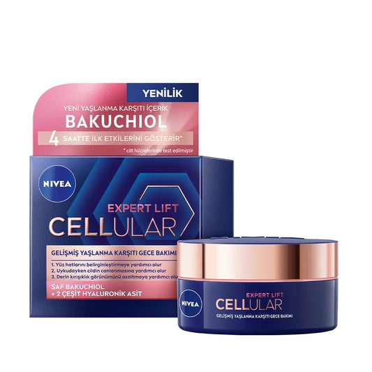 Nivea Hyaluron Cellular Filler Firming Night Cream 50ml by Beauty Care Bag
